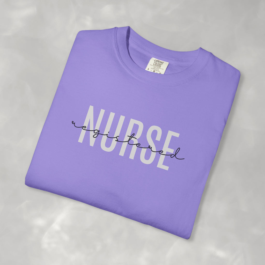 Registered Nurse Comfort Colors Unisex Garment-Dyed T-shirt for Men and Women