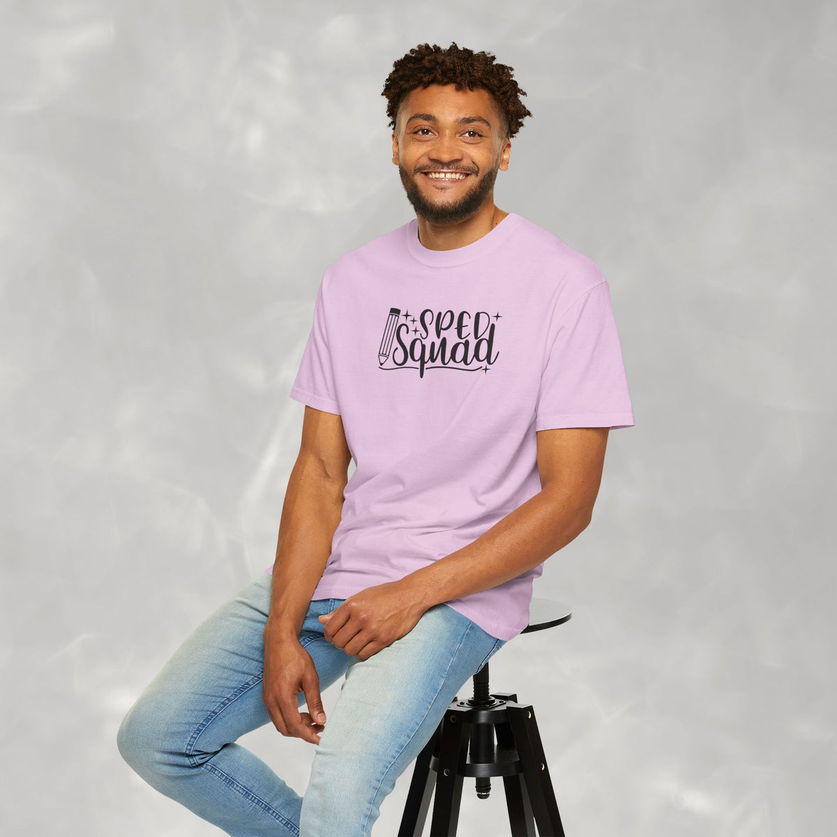 SPED Squad Comfort Colors Gildan Unisex Garment-Dyed T-shirt for Educators, Teachers, Paraprofessionals