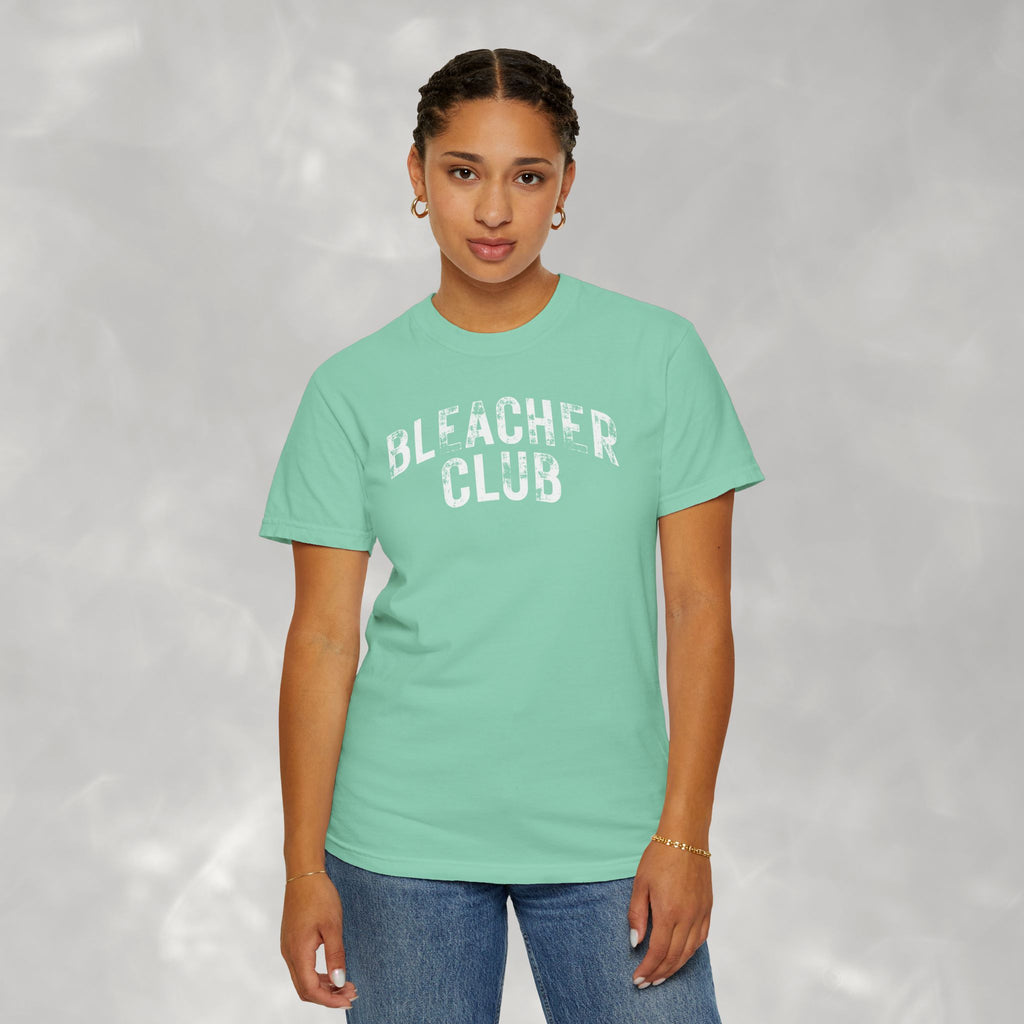 Bleacher Club, Funny Unisex Comfort Colors Tee for Sports Parents, Family