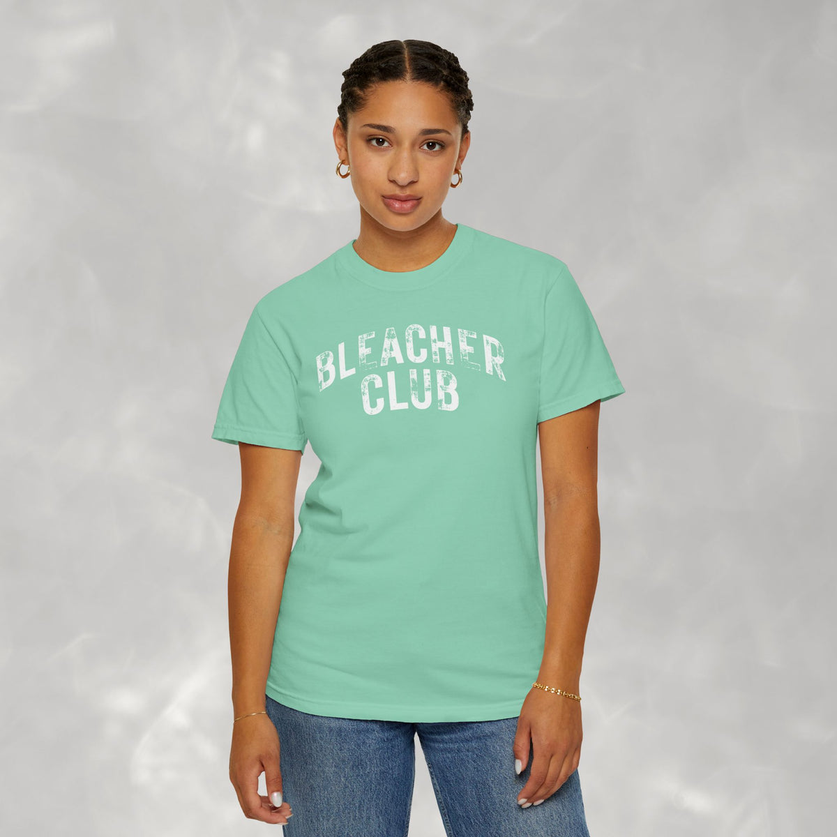 Bleacher Club, Funny Unisex Comfort Colors Tee for Sports Parents, Family
