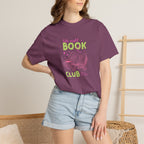 Late Night Book Club, Comfort Colors Book Lover, Reader Tee for Women,