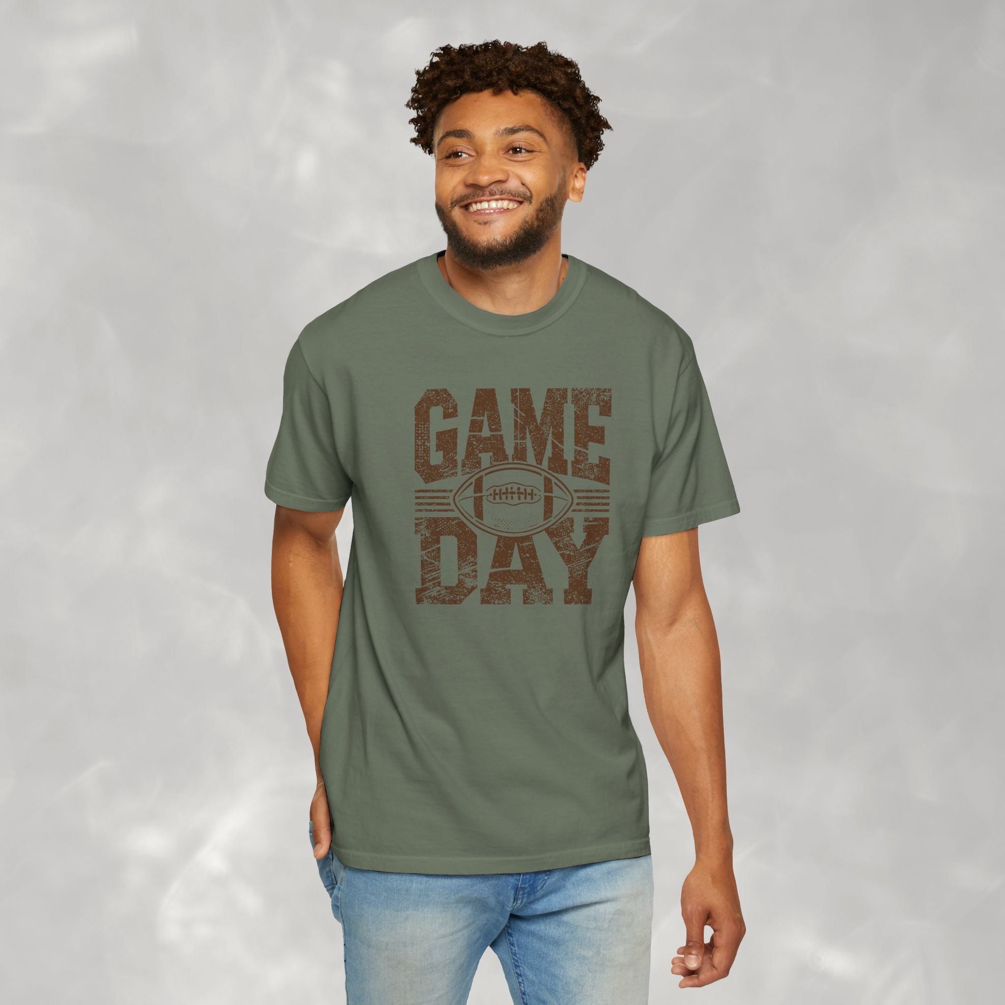 Unisex Football Game Day Comfort Colors Tee