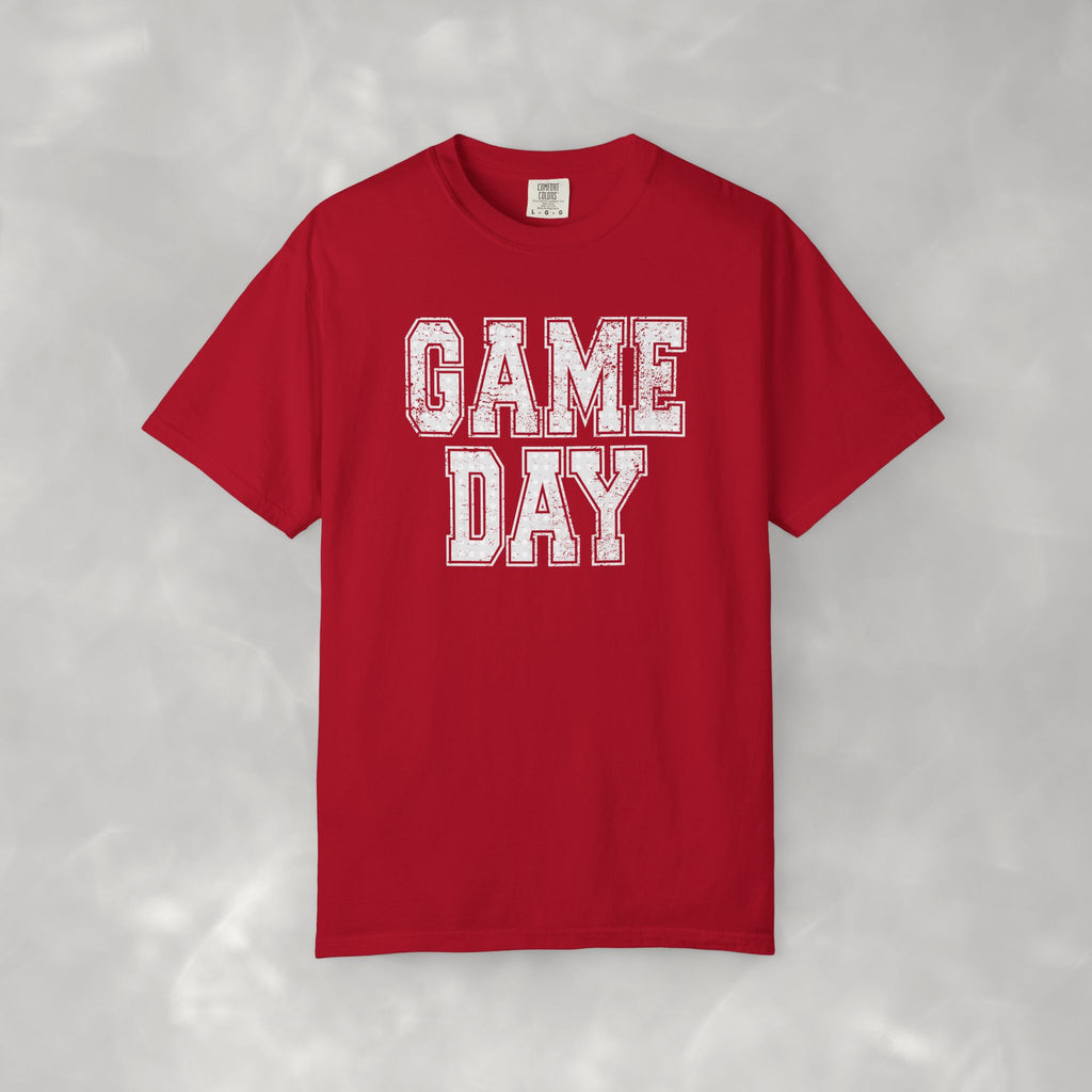 Cute Game Day, Preppy Polka Dot Comfort Colors Tee