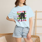 Spooky, Cute Black Cat, Halloween Comfort Colors Tee Unisex
