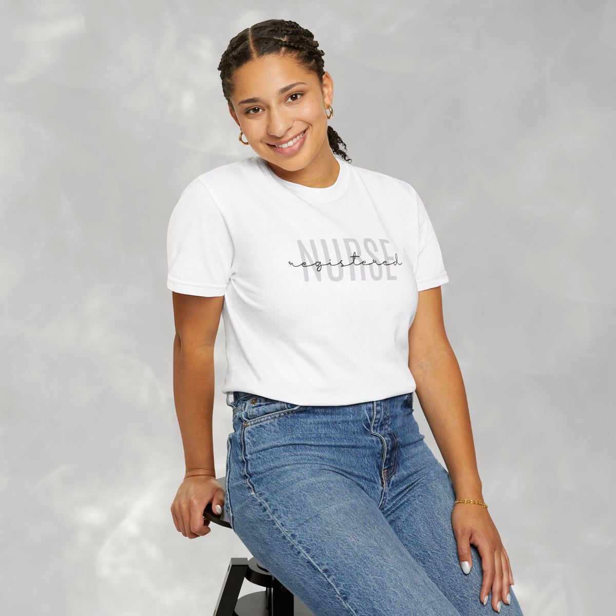 Registered Nurse Comfort Colors Unisex Garment-Dyed T-shirt for Men and Women