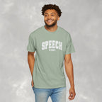 Speech Vibes, Unisex Comfort Colors Tee for SLP, SLPA, Speech Therapy