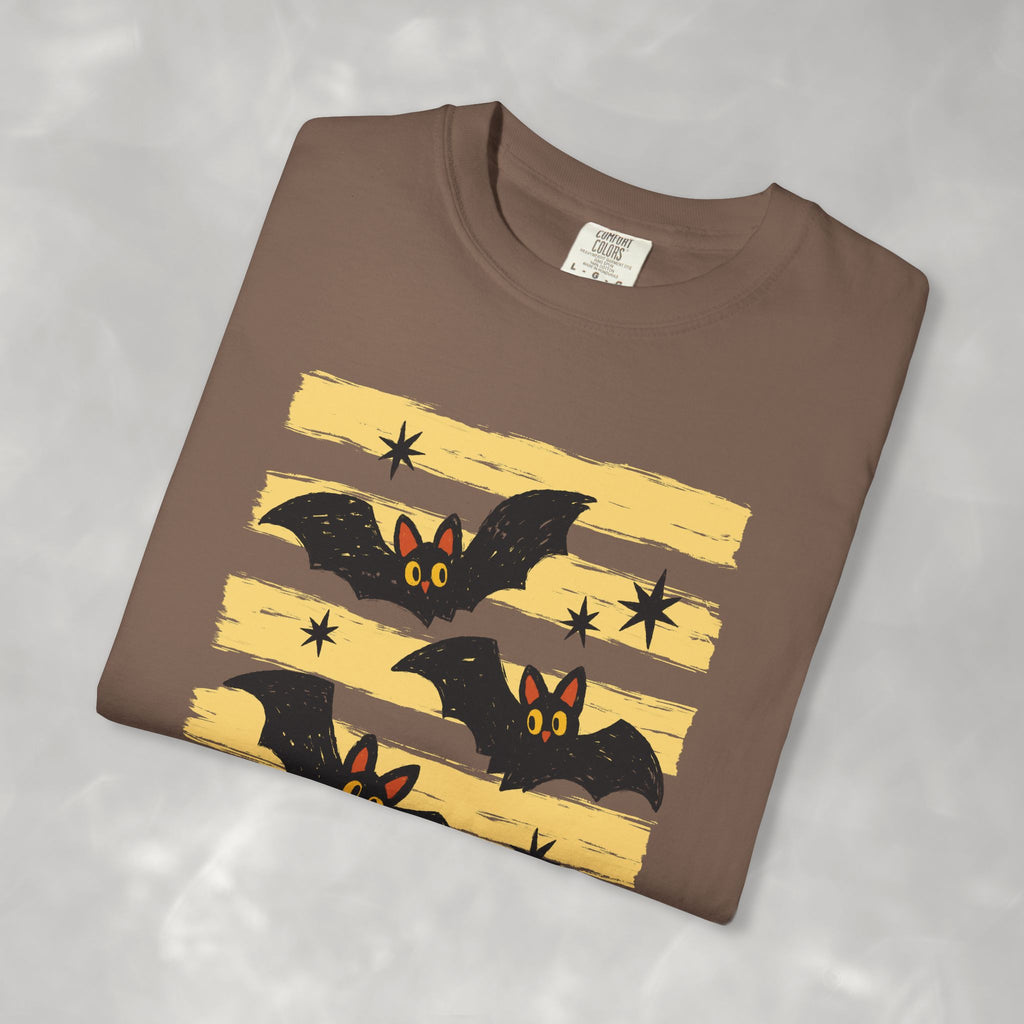 Cute Halloween Bats, Unisex Comfort Colors Tee