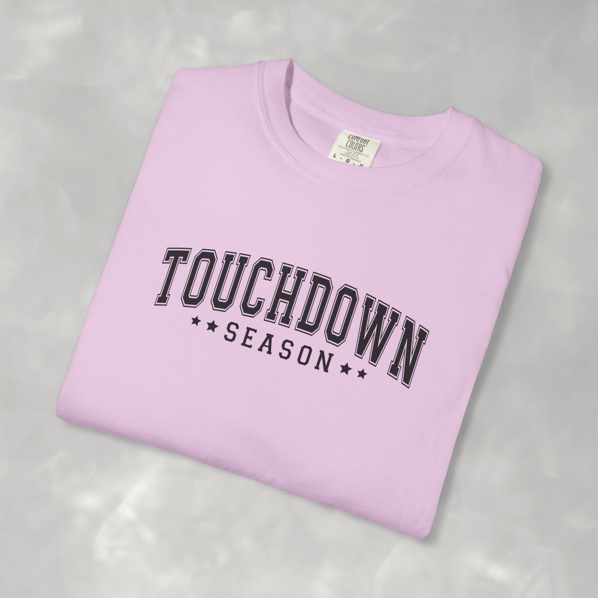 Touchdown Season, Unisex Football Comfort Colors Tee
