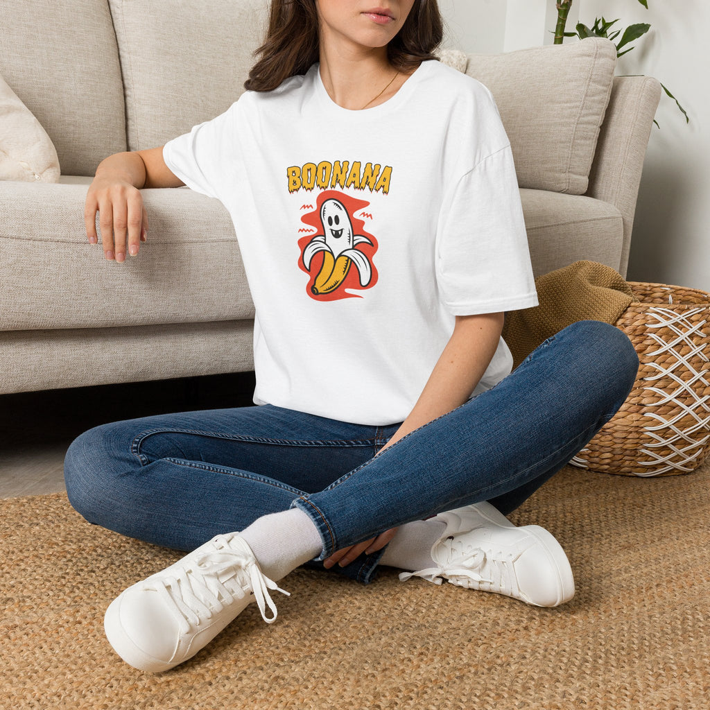 Cute Boonana Funny Halloween Gildan Unisex Softstyle T-Shirt