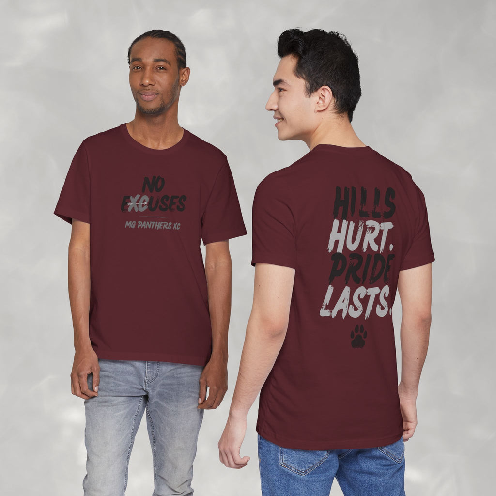 Custom MG Cross Country Bella + Canvas Unisex Jersey Short Sleeve Tee