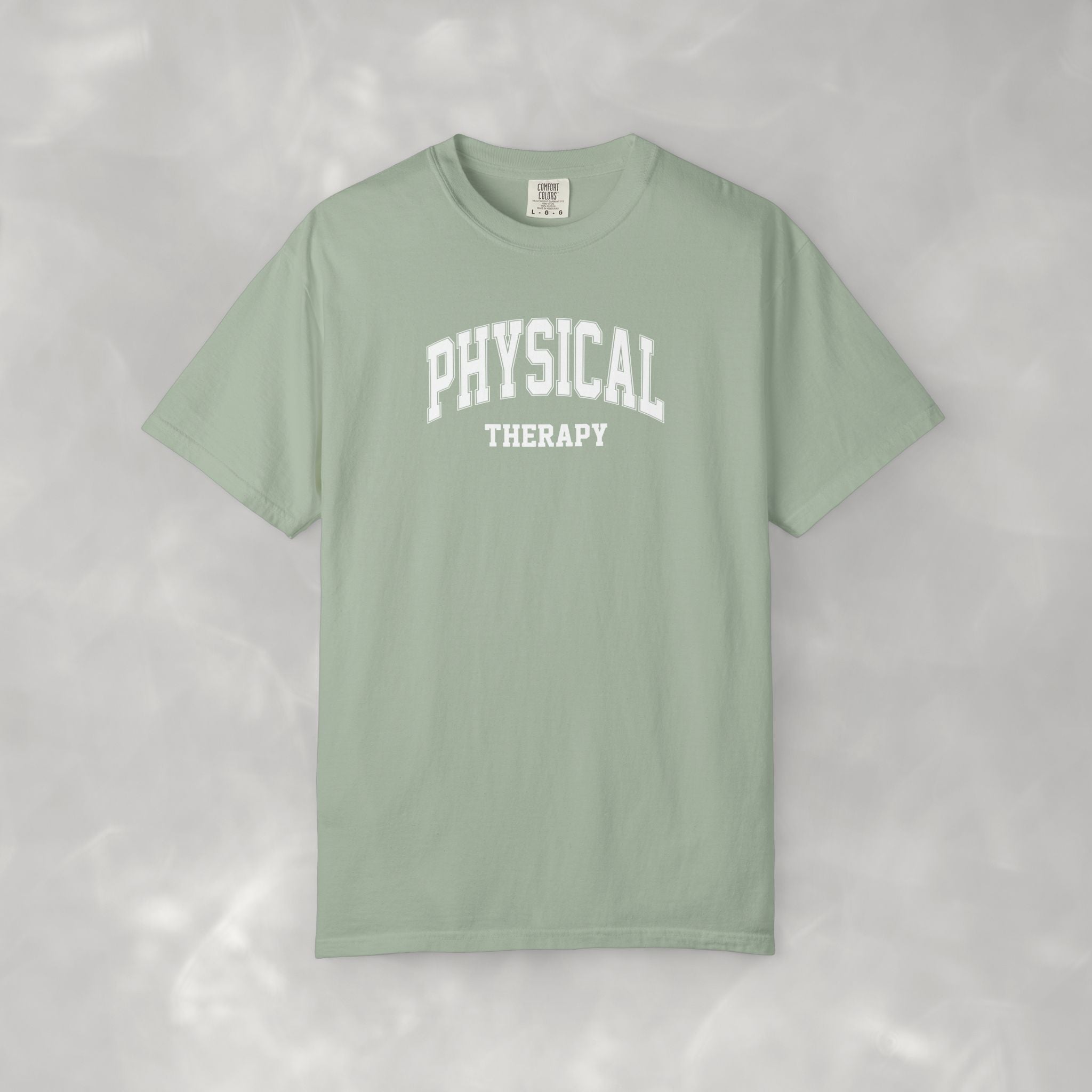 Physical Therapy, Therapist Classic Varsity Style Comfort Colors Tee
