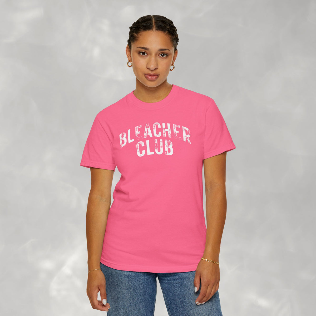 Bleacher Club, Funny Unisex Comfort Colors Tee for Sports Parents, Family