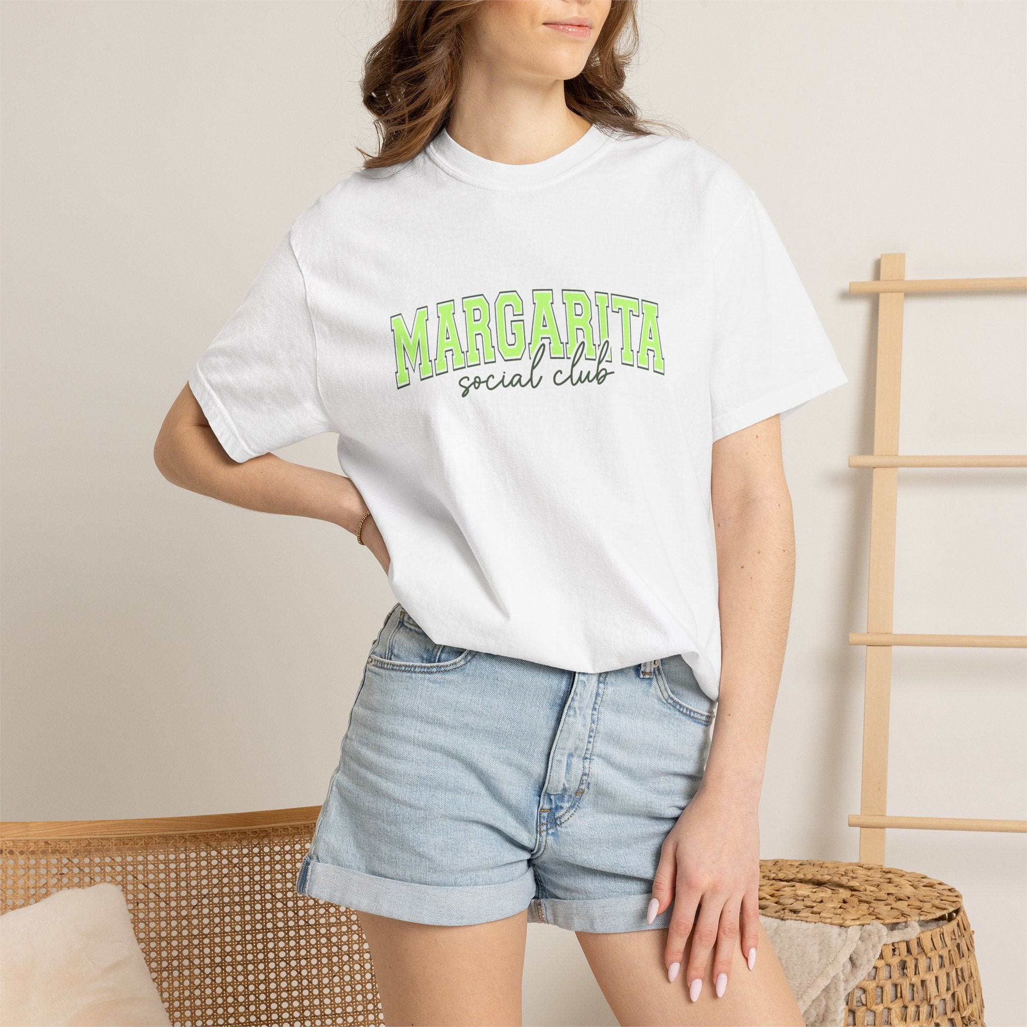 Margarita Social Club, Funny, Summer, Vacation Comfort Colors Tee