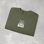 You Can Do It, Cute Motivational Frog Unisex Heavy Blend™ Crewneck Sweatshirt for OT, PT, Speech Therapist