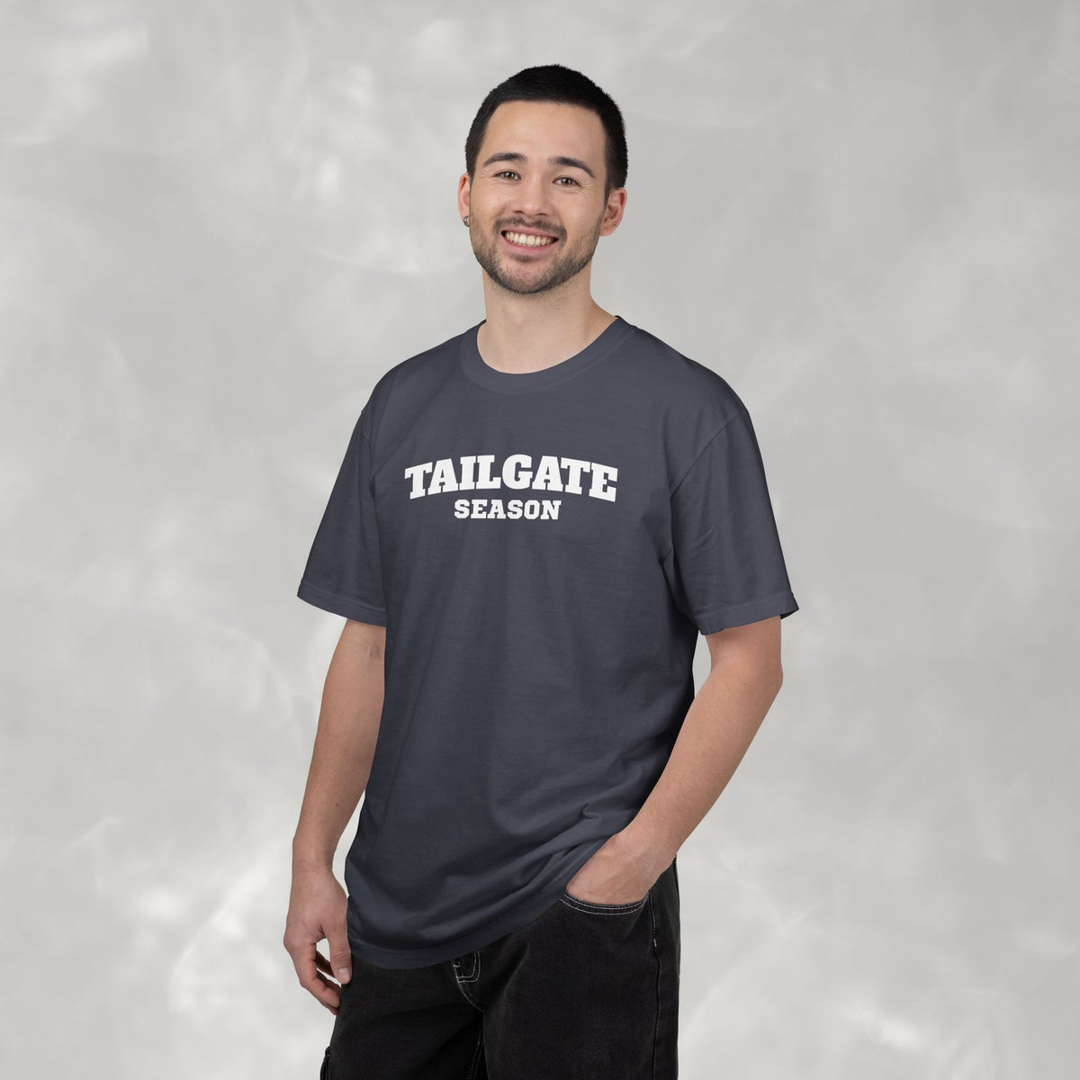 Tailgate Season, Football Game Day Unisex Comfort Colors Tee for Men and Women