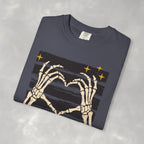 Spooky Skeleton Hands, Cute Halloween Comfort Colors Tee