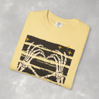 Spooky Skeleton Hands, Cute Halloween Comfort Colors Tee