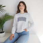 Nurse Vasity Polka Dot Gildan Unisex Heavy Blend™ Crewneck Sweatshirt