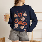 Vintage Autumn, Retro Fall Gildan Unisex Heavy Blend™ Crewneck Sweatshirt
