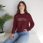Hey There Pumpkin Cute Fall Gildan Unisex Heavy Blend™ Crewneck Sweatshirt for Autumn, Thanksgiving