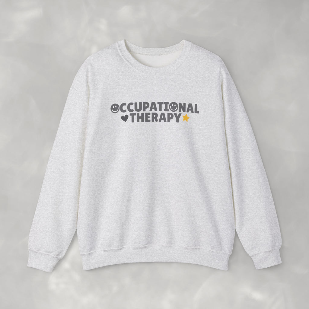 Occupational Therapy, Cute Pediatric OT Gildan Unisex Heavy Blend™ Crewneck Sweatshirt for OT, OTR, OTA, COTA