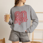 Go Eagles, Eagle Pride, Team Spirit Gildan Unisex Heavy Blend™ Crewneck Sweatshirt
