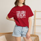 Touchdown Season, Preppy Football Comfort Colors Tee