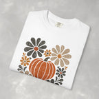 Retro Fall, Autumn Pumpkin Comfort Colors Tee