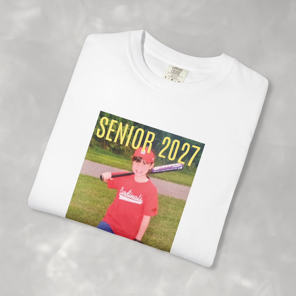 Custom High School Senior 2027 Comfort Colors Tee, Shirt for Parent's, Family of 2027 Graduates, High School Sports, Choir, Theater, Band