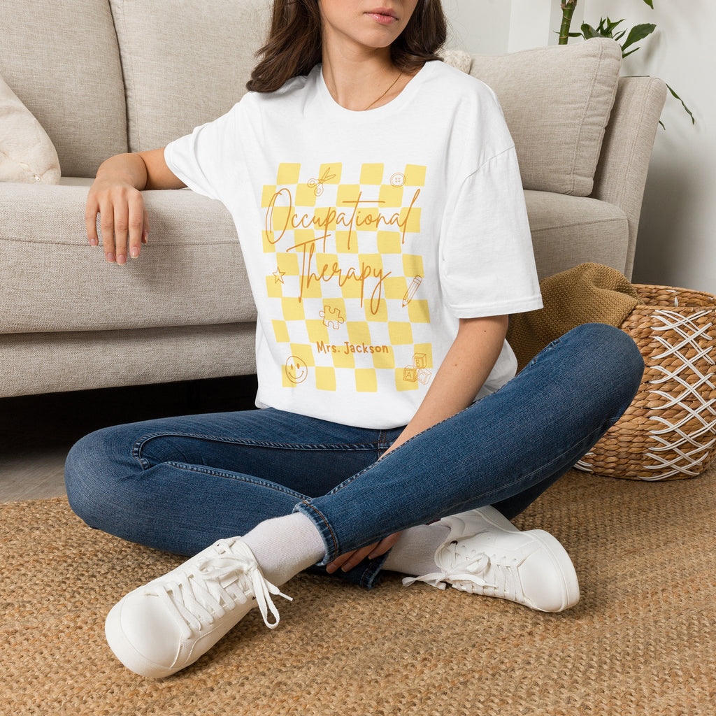 Personalized Occupational Therapy, Custom Gildan Unisex Softstyle T-Shirt