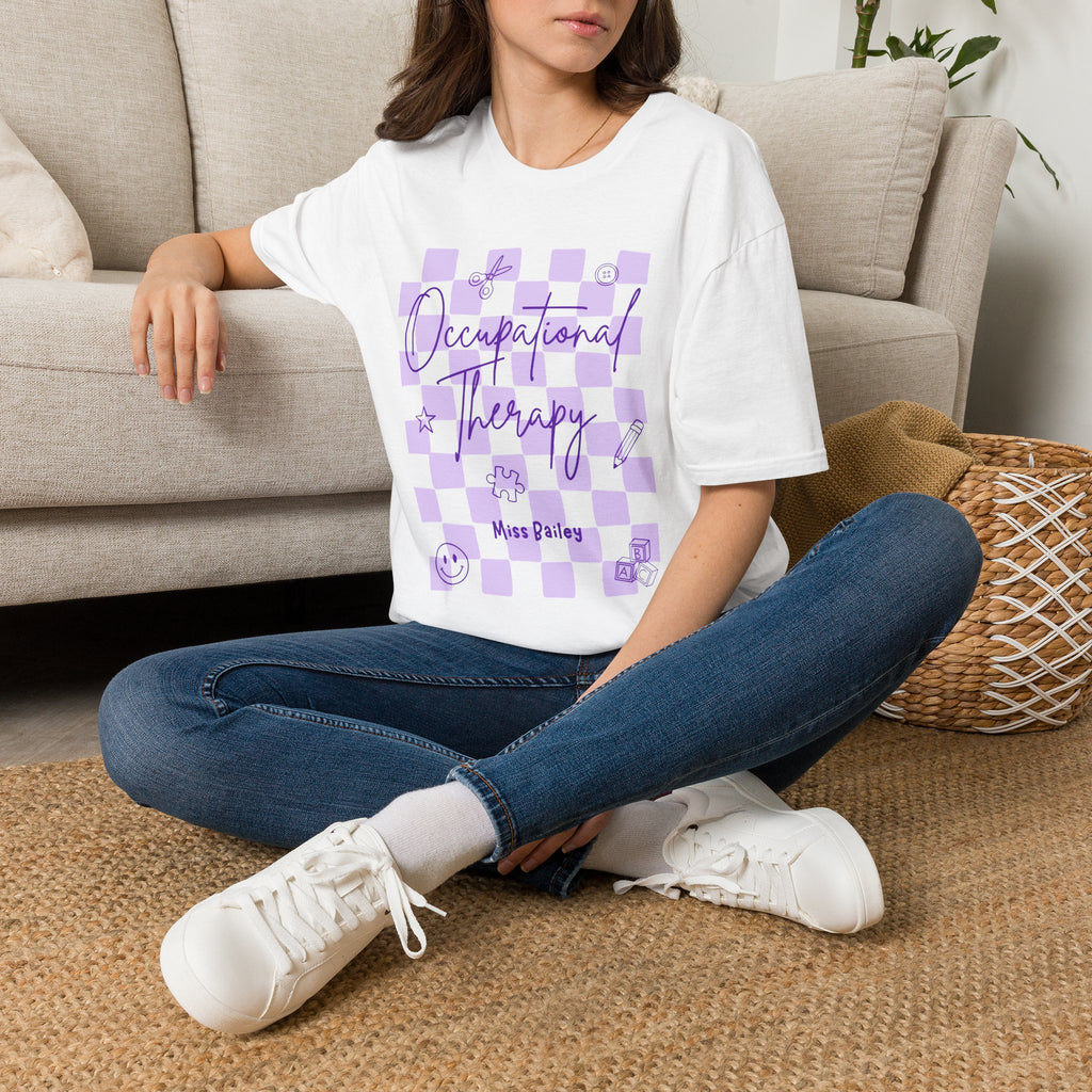 Personalized Occupational Therapy, Custom Gildan Unisex Softstyle T-Shirt