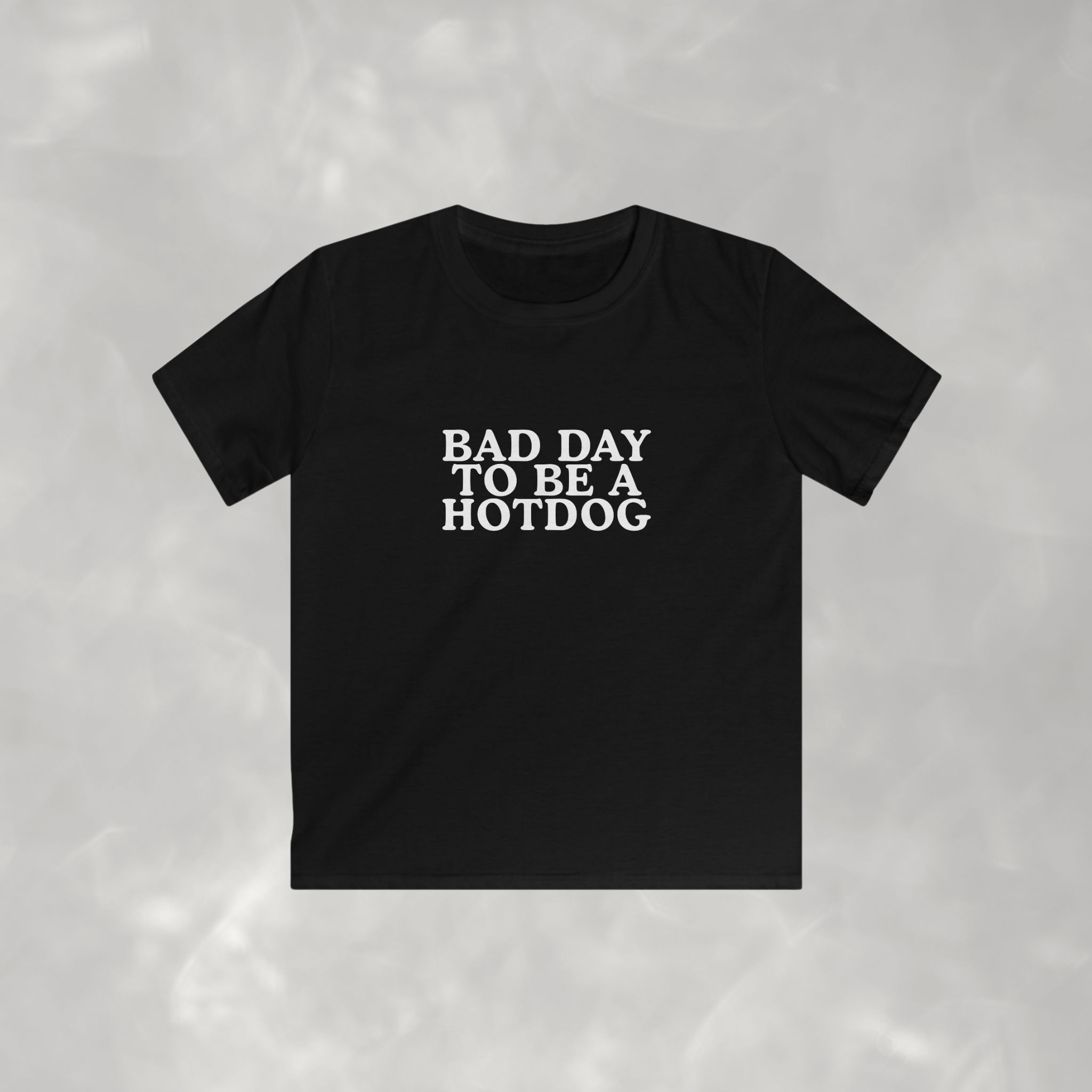Bad Day to be a Hotdog Gildan Kids Softstyle Tee, Funny Shirt for 4th of July, Cookouts, BBQ