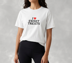 I Love Sweet Treats, Comfort Colors Unisex Shirt