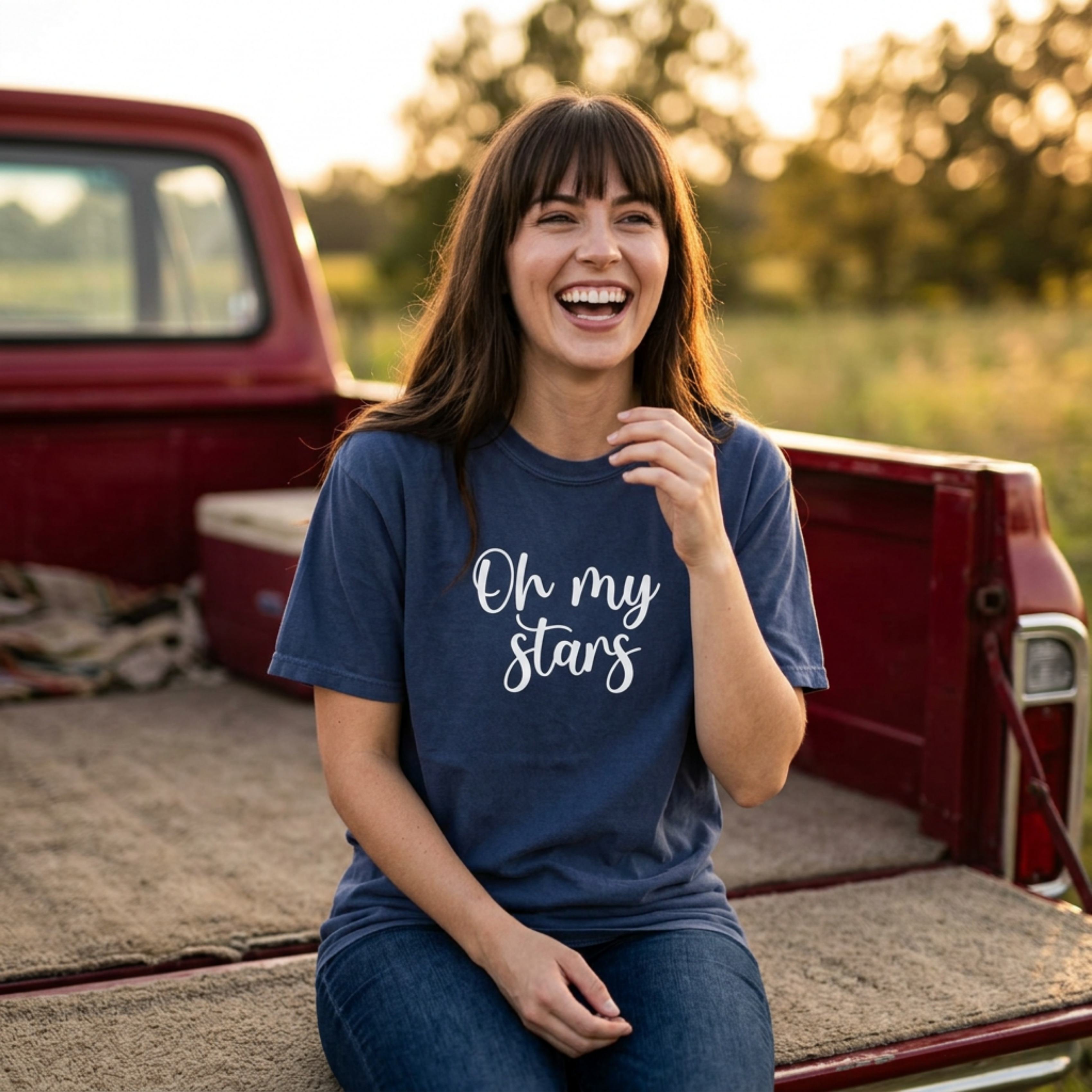 Oh My Stars CC Tee, 4th of July T-shirt for Women