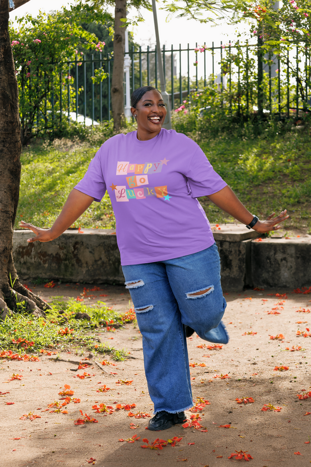 Happy Go Lucky CC Tee